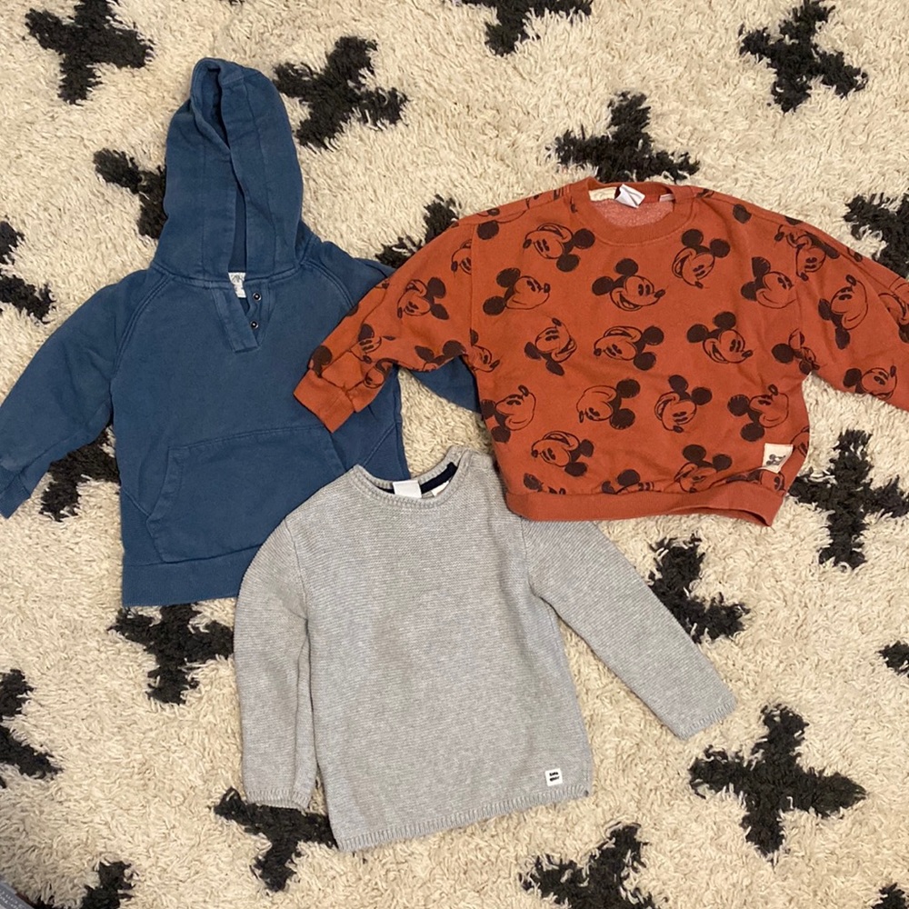 Zara boys sweaters
